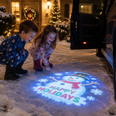 Christmas Door Projector