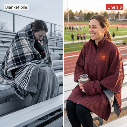 Heated Wearable Blanket